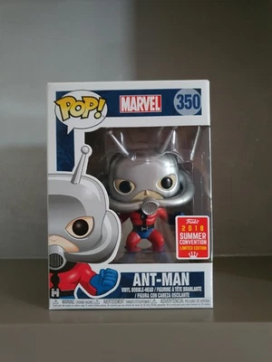#350 Funko Pop Marvel SDCC 2018 Ant-Man Exclusive Vaulted - Immagine 1 di 4