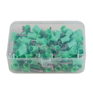 100 pc Dental Rubber Prophy Cup polishing cup Zahnpolier cups latch - Bild 1 von 12