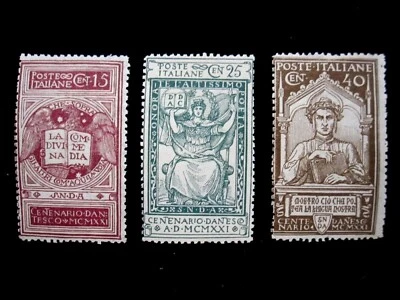 ITALIA - SCOTT# 133-135 - CS - MH - CAT VAL $19,50 Foto 1 de 2