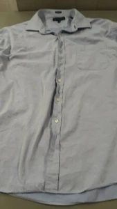 Tommy Hilfiger blue dress shirt sz 18 34-35 - Picture 1 of 6