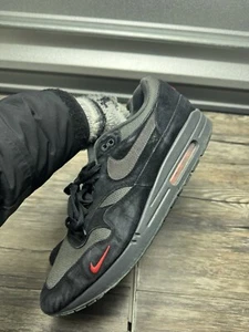 Nike Air Max 1 Bred 2.0 Black Red Sneaker Shoes 48.5 US 14 FV6910-001 Black - Picture 1 of 10