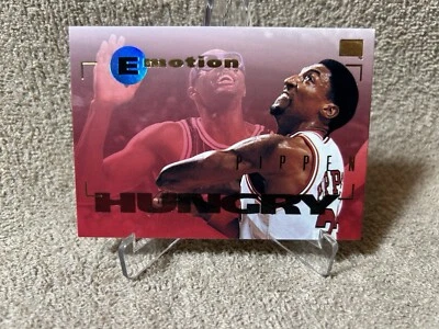 1994-95 Skybox Emotion - #13 Scottie Pippen Chicago Bulls HOF - Image 1 of 2