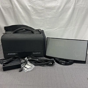 Bose SoundDock Series 1 Digital Music iPod System Black w/ Case, Remote READ - Picture 1 of 19