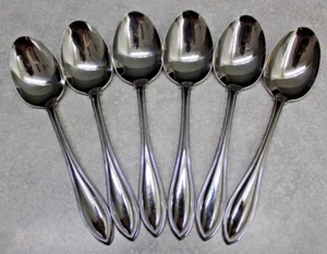 6er Set Kaufen Sie bis zu 12 Oneida AMERICAN HARMONY /ARBOR Platz Oval Suppenlöffel - Bild 1 von 6