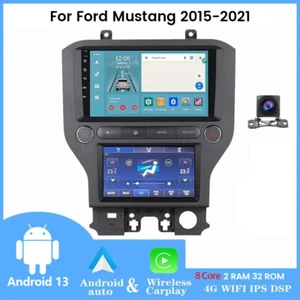 Android 13 Auto Stereo Radio GPS Navi 32G Apple Carplay Für Ford Mustang 2015-21 - Bild 1 von 20