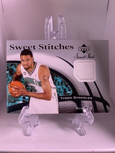 2006-07 Upper Deck NBA Sweet Shot Tyson Chandler Sweet Stitches SS-TC