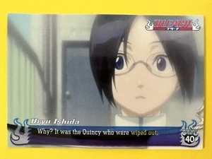 Bleach Uryu ishida No.17 CHARACTER ENGLISH WORD CARD Japan Shueisha - Picture 1 of 6
