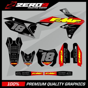 Custom MX Graphics Kit: SUZUKI RM RMZ 125 - 450 - FMF - Picture 1 of 6