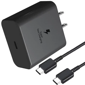 for Samsung Charger Super Fast Charging 45W USB C Super Fast Charger with 6FT - Picture 1 of 9