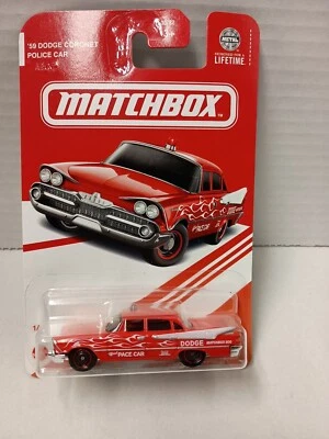 COCHE DE POLICÍA MATCHBOX TARGET EDICIÓN ROJA EXCLUSIVO 59 DODGE CORONET Foto 1 de 4