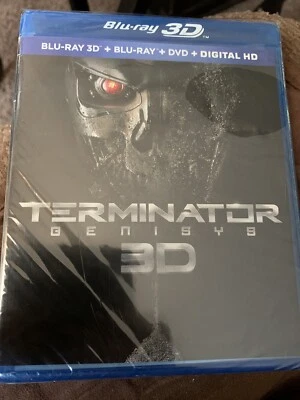 Terminator Genisys (Blu-Ray 3D + Blu-Ray + DVD) NEW - Image 1 of 2