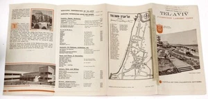 Folleto de viaje Tel Aviv Palestina/Israel 1944 - Imagen 1 de 4