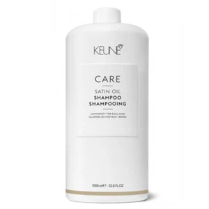 Keune Care Line Satin Oil Shampoo 1000 ml FREE SHIPPING WORLDWIDE - Picture 1 of 2