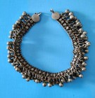 Vintage Tribal Anklet Belly Dancer with Bells Needs Repair