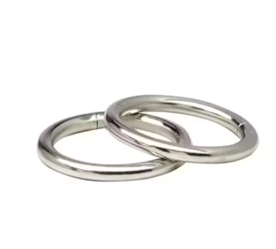 2PK Everbilt 1 inch Rope Chain Dog Leash Harness Welded Steel Connecting Rings - Image 1 of 2