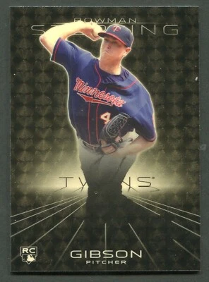 (1) Kyle Gibson 2013 Bowman Sterling Superfractor #44 1/1 radiocontrol novato Foto 1 de 2