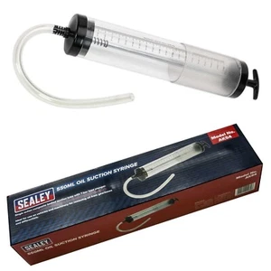 SEALEY AK54 OIL SUCTION SYRINGE OIL PUMP 550ML - Picture 1 of 4