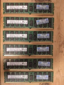 SK hynix SET - 6x 16GB - 96GB 2Rx4 PC4-2133P-RA0-10- 96GB - Bild 1 von 5