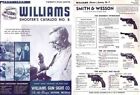 Williams 1957-58 Shooters Catalogue No. 8 armes, viseurs rechargement etc.