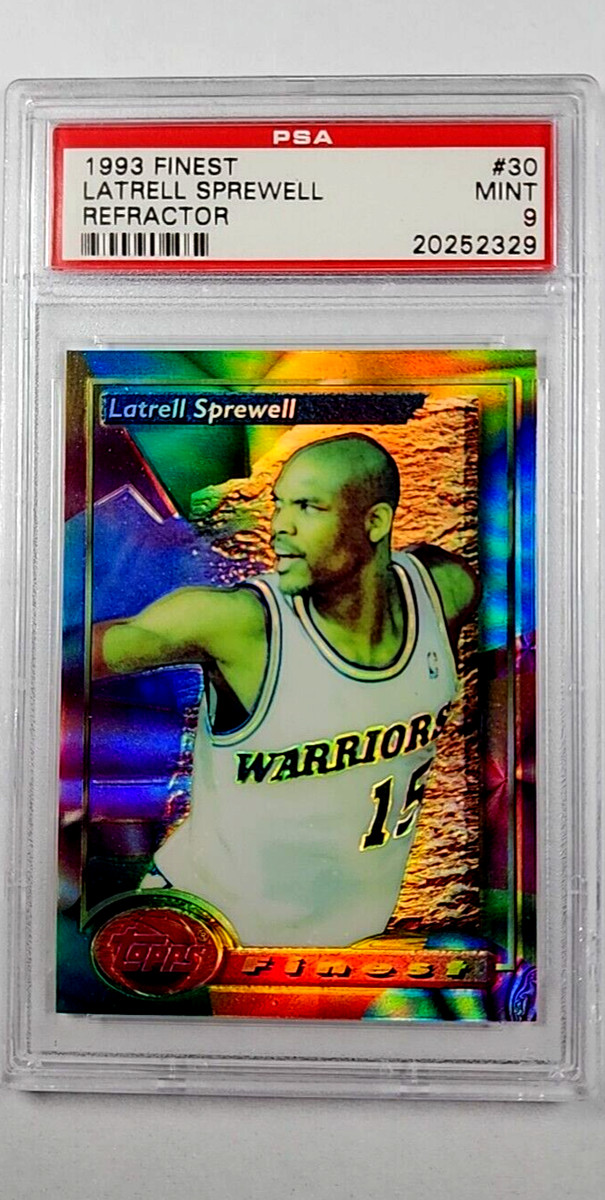 Topps Latrell Sprewell Basketball Sports Trading Card Singles for 
