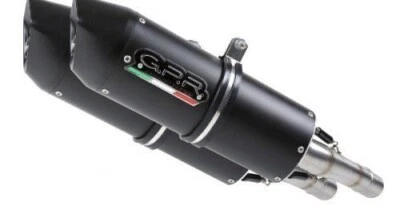 Ducati Multistrada 1100 2007-2009 GPR Exhaust Furore Dual Slipon Silencers New - Image 1 of 2