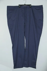 NWT Butter-Soft Women's Scrub Pants w/ Pockets Blue Size 5XT 5XL Tall - Picture 1 of 6