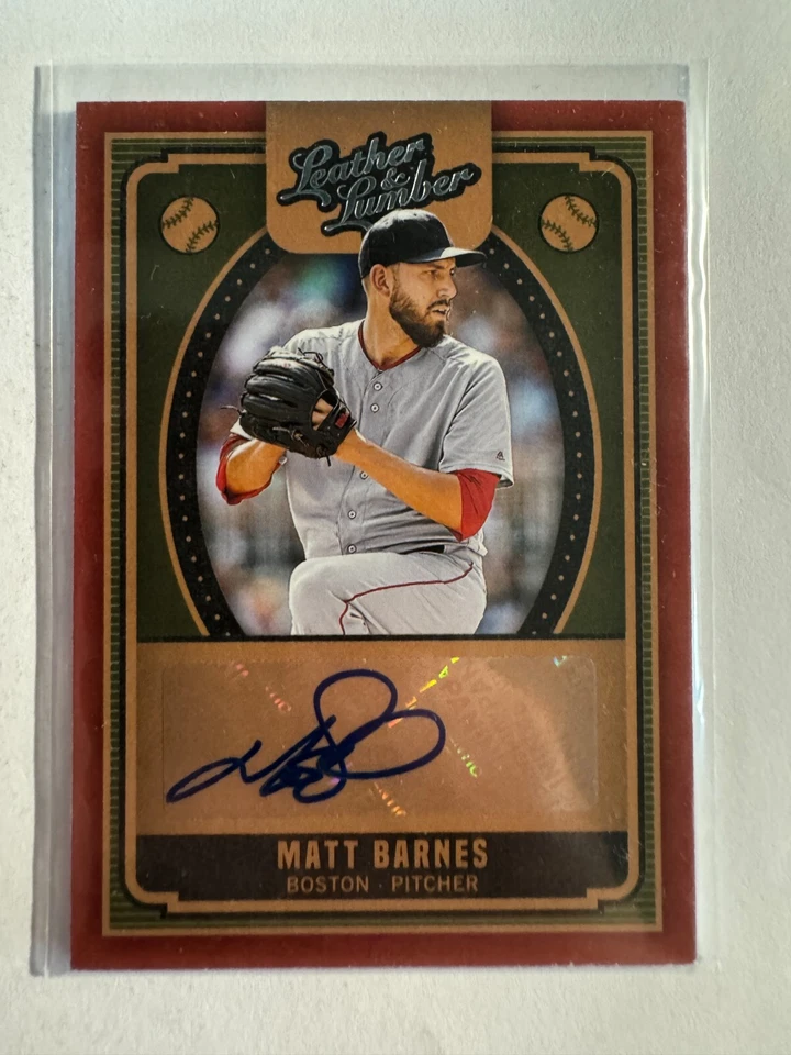 K208,712 - 2019 Panini Leather and Lumber Autographs #5 Matt Barnes Auto - Image 1 of 1