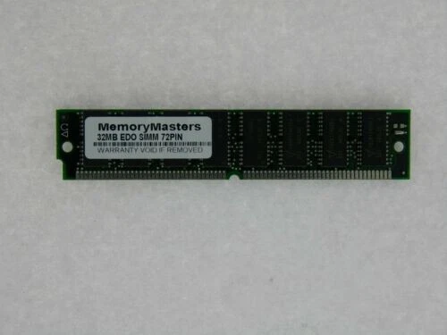 32MB 72-Pin 60ns EDO SIMM Non-Parity Memory RAM 16-Chip Apple Macintosh PC UNIX - Image 1 of 1