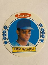 1989 Taystee MSA Kansas City Royals Stars #4 Danny Tartabull