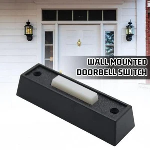 Lighted Doorbell Button Wired Door Bell Push Buttons Chime Wall Mounted D2L0 - Picture 1 of 8