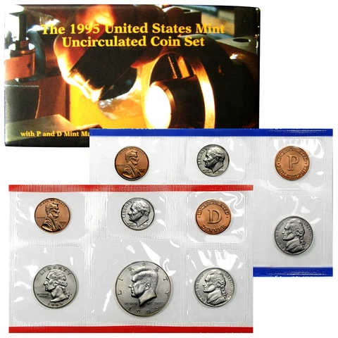 1995 US Mint Set Cover