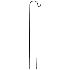 Shepherd Hooks Rust Resistant Garden Stake Outdoor Metal Plant Stand Hanger BiX6 - Picture 1 of 8