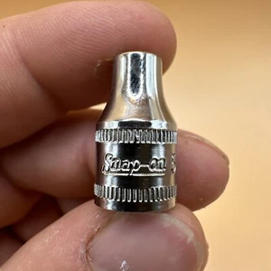 Enchufe cromado métrico Snap-On 1/4" Drive 5 mm 6 puntos #TMM5 nuevo stock antiguo - Imagen 1 de 10