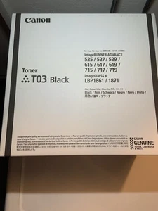 Canon T03 Original Toner Cartridge - Black - Picture 1 of 3