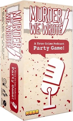 Murder We Wrote KESS Expanded Party Game True Crime Podcast 150 Cards Foto 1 de 4
