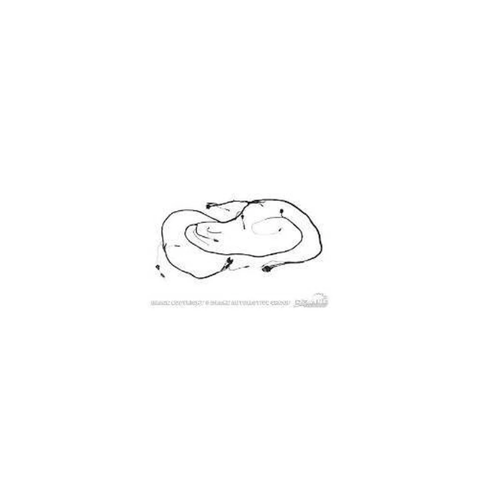 Scott Drake C5ZZ-14290-WG Headlight Wiring Harness with Fog Light Feed Built In - Image 1 of 1