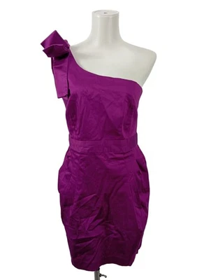 FRENCH CONNECTION Abito monospalla Donna Abito Taglia IT 44 lilla elegante - Immagine 1 di 4