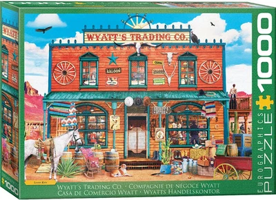 Wyatt's Trading Co 1000 Piece Jigsaw Puzzle Eurographics New - Image 1 of 2