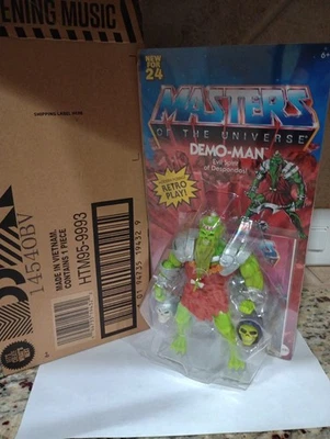 Masters of the Universe MOTU Origins Demo-Man Figure Mattel Creations Exclusive - Image 1 of 3