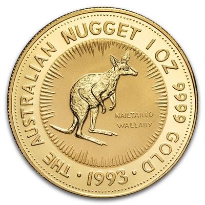 1993 Australia 1 oz Gold Kangaroo BU - Image 1 of 4