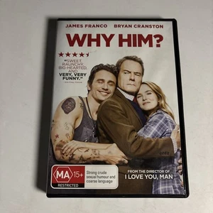 Why Him? (DVD, 2017) James Franco, Bryan Cranston Region 4 NEW - Picture 1 of 2