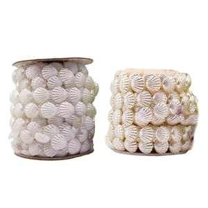 Linked ABS Artificial Shells Pearls String for Bag Handle for Jewelry Making - Picture 1 of 10