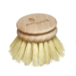 Eco Living Natural Bristle Dish Brush Head - Replacement - Picture 1 of 1