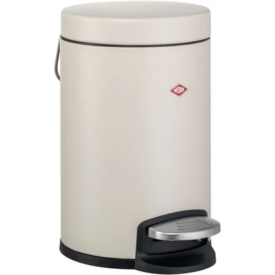 Kosmetikeimer Abfalleimer sand-matt 3 l mit Fußtritt & Einsatz aus Kunststoff - Bild 1 von 4