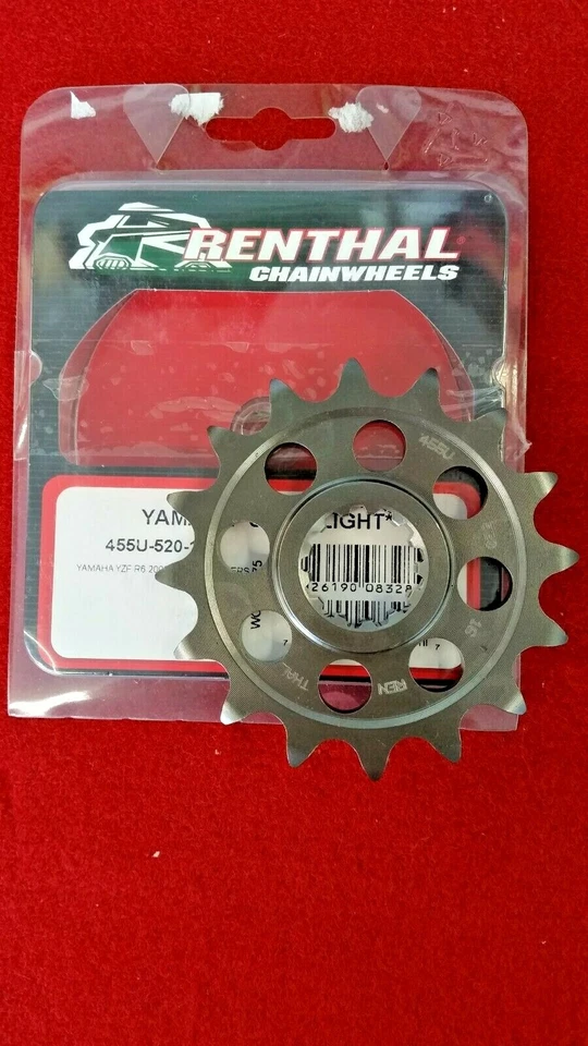 Yamaha YZF R6 06- On 14T 520 RACE Renthal Ultralight Gearbox Sprocket .New - image 1 of 1