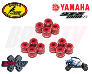 Yamaha YXZ1000R YXZ 1000 1000R Kibblewhite Viton Valve Stem Seals Seal Set Of 12 - Picture 1 of 18