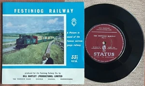 ‘FESTINIOG RAILWAY’ The Festiniog Railway / Status/BHP EP - Imagen 1 de 2