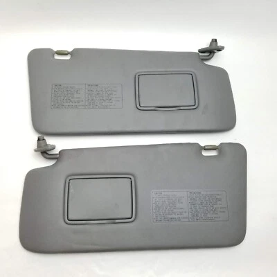 Honda CRV CR-V 05 06 Left Right SET PAIR LH RH Sunvisor Sun Visor 2005 2006 - Imagem 1 de 4