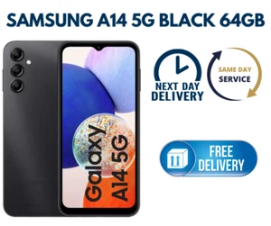 Samsung Galaxy A14 SM-A145R 64GB Smartphone Handy Schwarz Entsperrt Makelloser Zustand - Bild 1 von 12