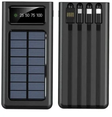 CARICABATTERIA POWER BANK PANNELLO SOLARE 88000MAH IMPERMEABILE BATTERIA ESTERNA - Immagine 1 di 4